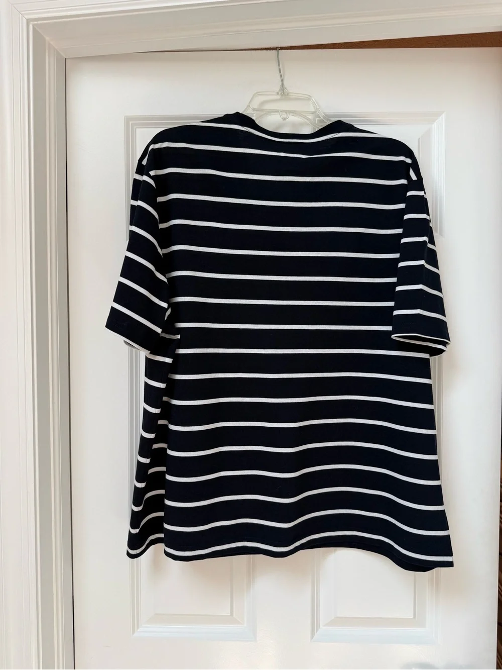 BANANA REPUBLIC Men’s premium wash navy & white tee size XXL